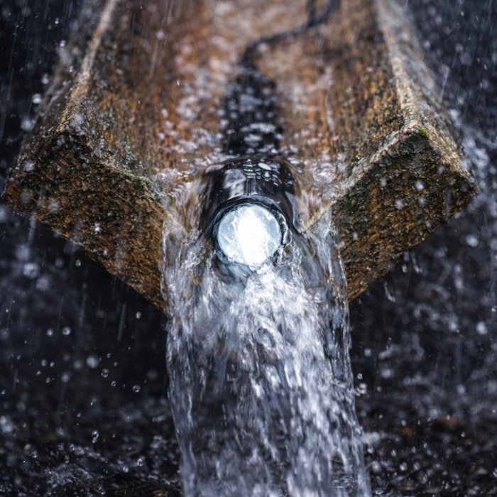 Oppladbar LED-lommelykt