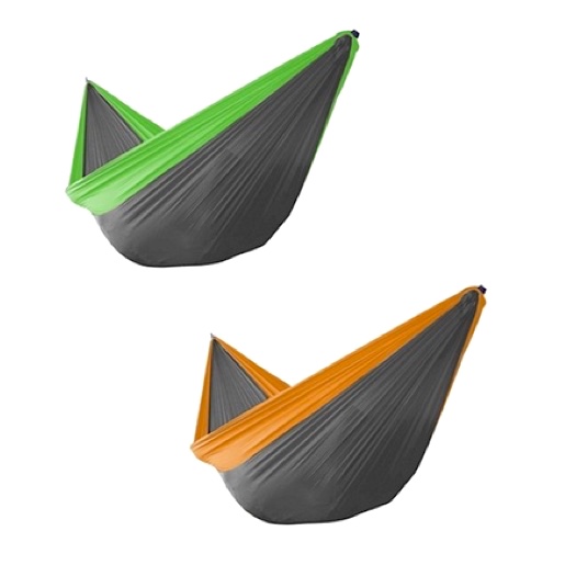 2-manns bærbar nylon-hengekøye