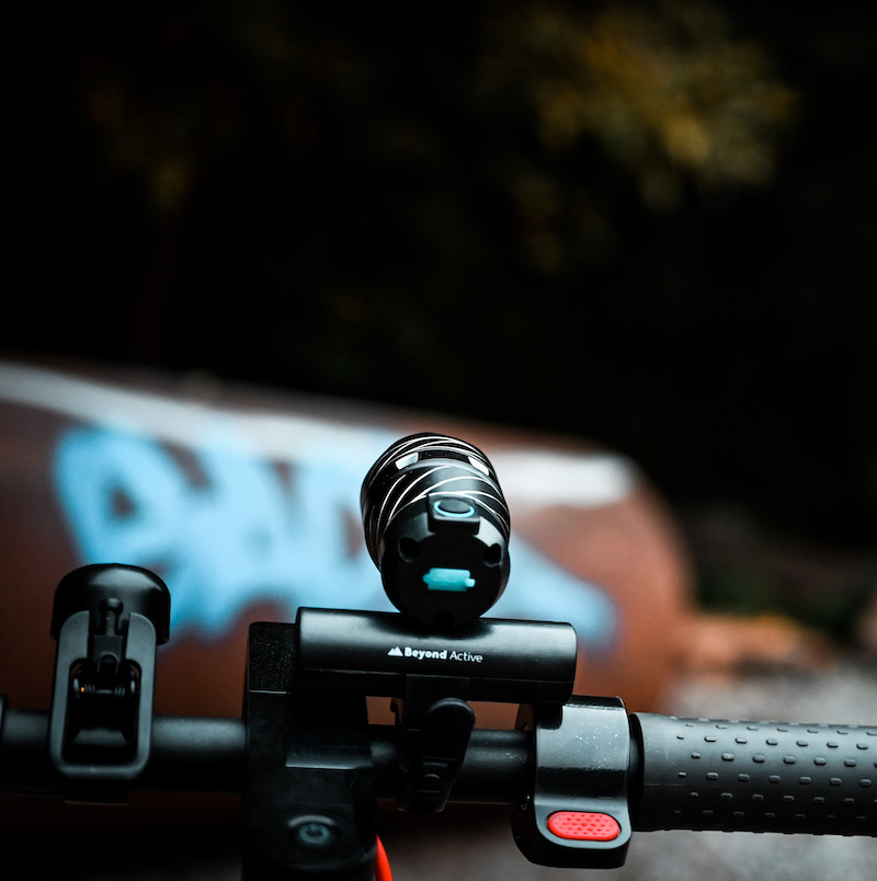 Kraftig LED-sykkellykt - 1000 lumen