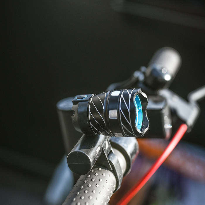 Kraftig LED-sykkellykt - 1000 lumen