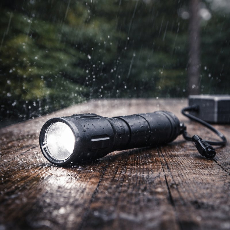 LED lommelykt - oppladbar (USB)